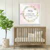 Sweet Wreath Pink Mia Custom Pasuk Wall Art - Image 3