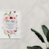 Noa Hallel Floral Bat Mitzvah Custom Pasuk Wall Art - Image 2