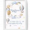Baby Blue Dreamy Custom Pasuk Wall Art Nathan - Image 4