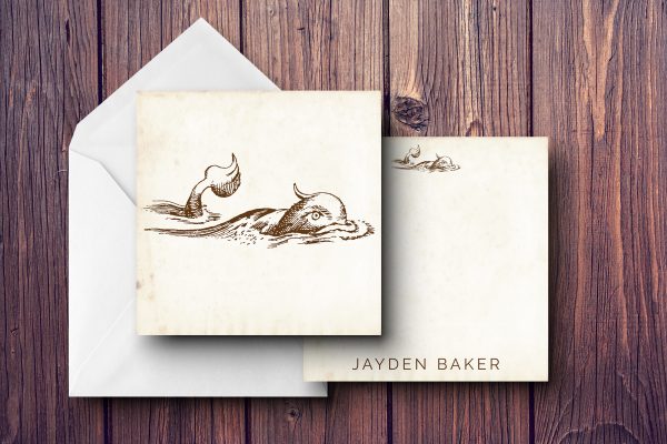25 Nautical Note Cards Jayden