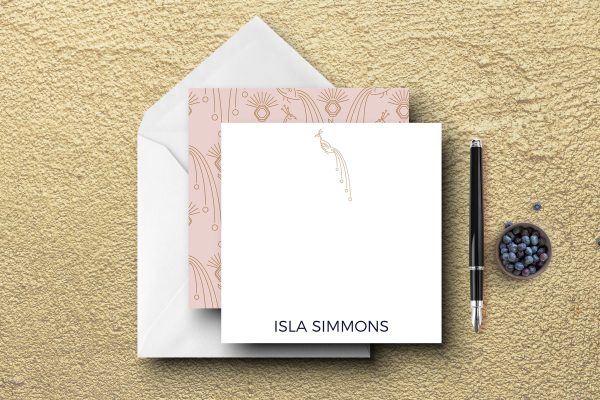 25 Art Deco Note Cards Isla