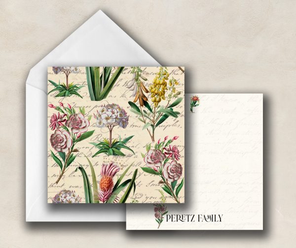 25 Stunning Botanical Note Cards Peretz