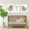 Wild Africa Set of 3 Custom Pasuk Wall Art Raphael Joseph - Image 3