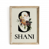 Gorgeous Autumnal Floral Set of 3 Custom Pasuk Wall Art Siobhan - Image 2