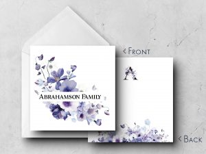 25 Stunning Bouquet Floral Note Cards Abrahamson