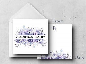 25 Stunning Bouquet Floral Note Cards Bensousan