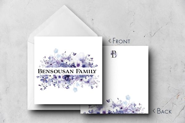 25 Stunning Bouquet Floral Note Cards Bensousan