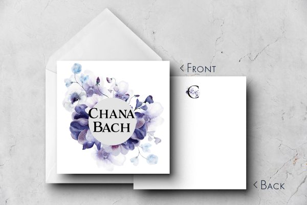 25 Stunning Bouquet Floral Note Cards Chana
