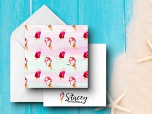 25 Tropics Note Cards Stacey