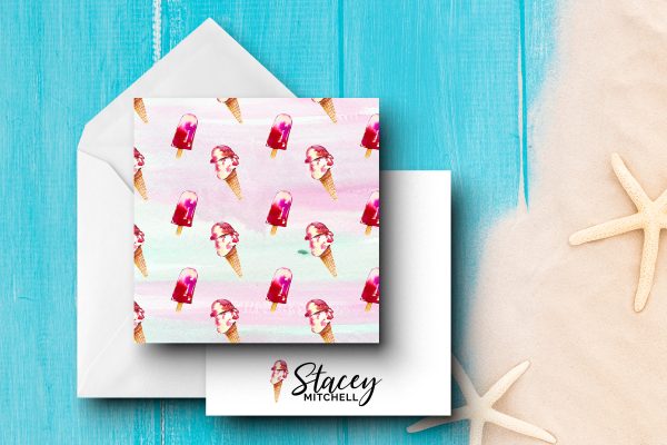 25 Tropics Note Cards Stacey