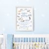 Baby Blue Dreamy Custom Pasuk Wall Art Yosef Shalom - Image 3